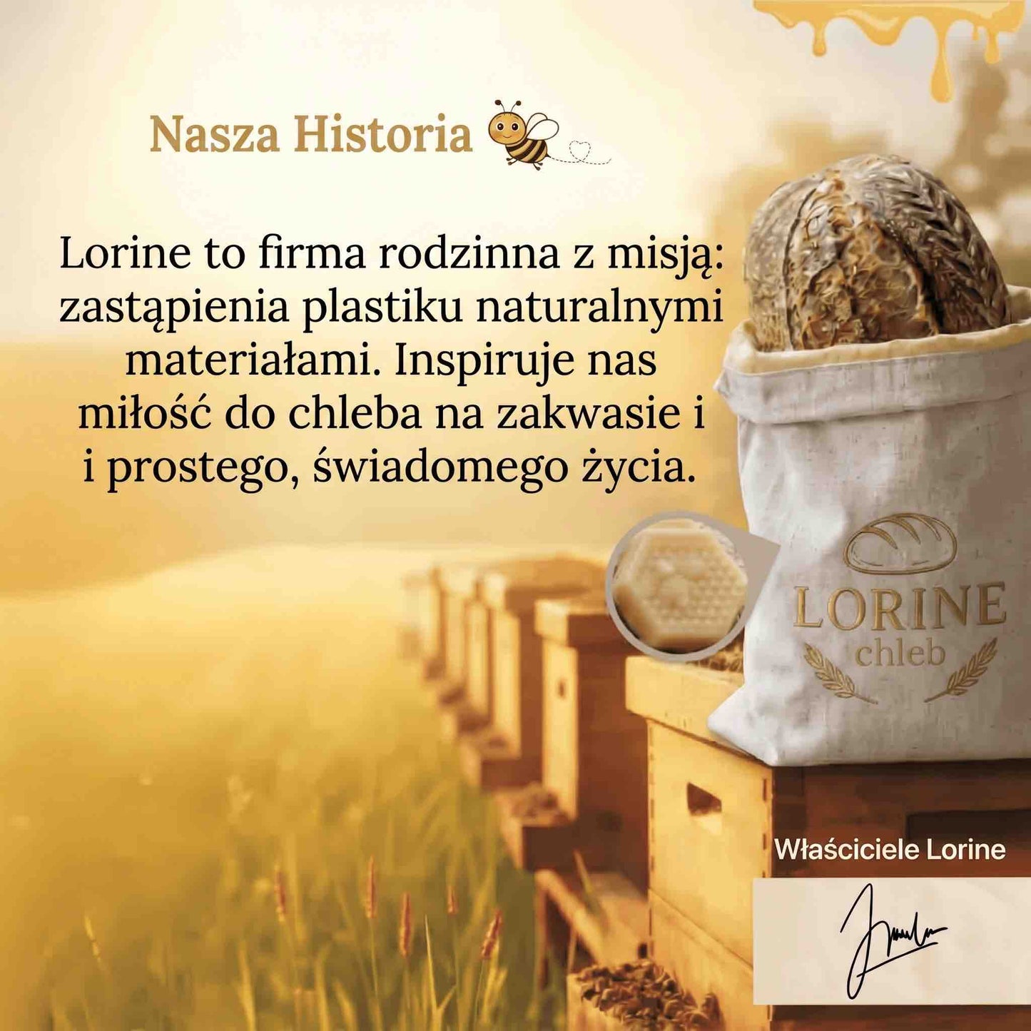 Lorine - Beeswax Bread Bags